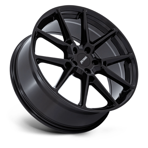 18x8 Petrol PE002 P1E Glossy Black Wheel 5x110 (40mm)