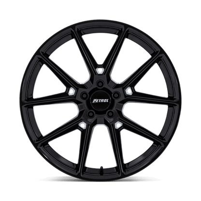 19x8 Petrol PE002 P1E Gloss Black Wheel 5x4.5 (40mm)