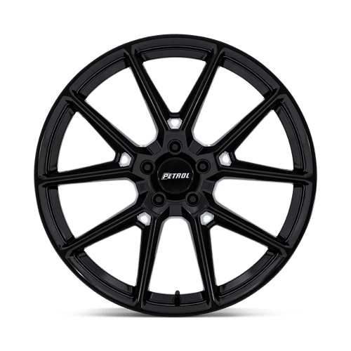 18x8 Petrol PE002 P1E Gloss Black Wheel 5x4.25 (40mm)