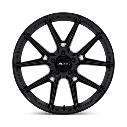 18x8 Petrol PE002 P1E Glossy Black Wheel 5x110 (40mm)