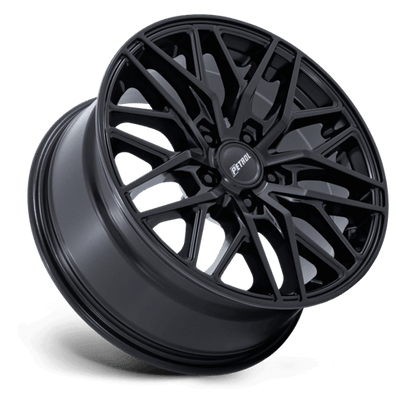 19x8.5 Petrol PE004 P3E Matte Black Wheel 5x4.5 (40mm)