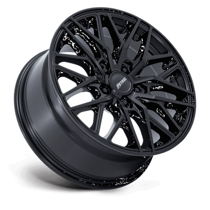 17x8 Petrol PE004 P3E Matte Black Wheel 5x110 (40mm)