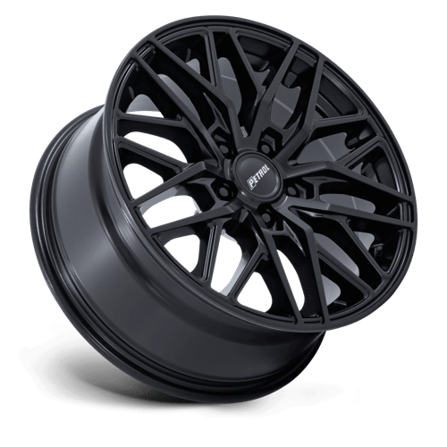 20x8.5 Petrol PE004 P3E Matte Black Wheel 5x120 (35mm)