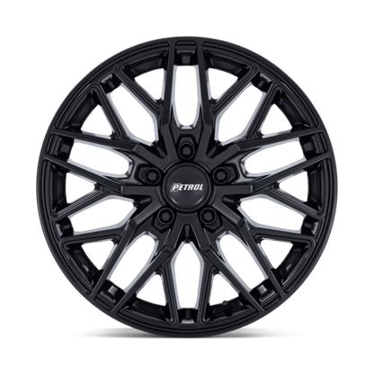 19x8.5 Petrol PE004 P3E Matte Black Wheel 5x4.5 (40mm)