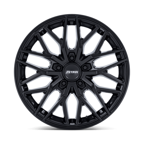 18x8 Petrol PE004 P3E Matte Black Wheel 5x110 (40mm)