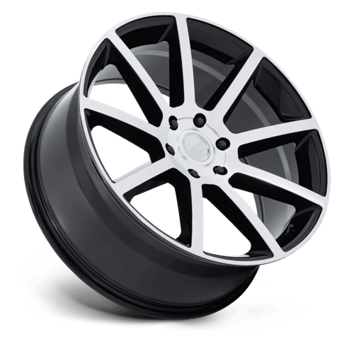 20x9.5 Petrol PE007 P6E Glossy Black W/ Machined Face Wheel 6x5.5 (25mm)