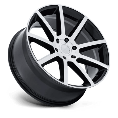 20x9.5 Petrol PE007 P6E Glossy Black W/ Machined Face Wheel 6x5.5 (25mm)