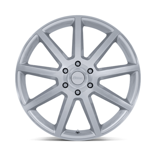 22x9.5 Petrol PE007 P6E Glossy Silver W/ Machined Face Wheel 6x5.5 (25mm)