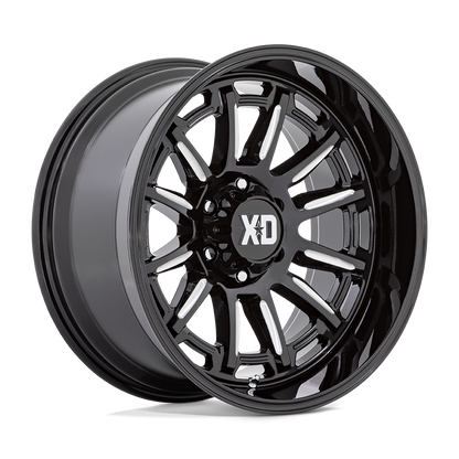 20x9 XD XD865 Phoenix Gloss Black Milled Wheel 5x5.5 (18mm)