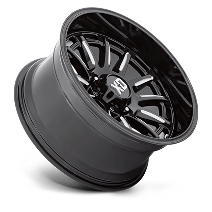 20x9 XD XD865 Phoenix Gloss Black Milled Wheel 5x5.5 (18mm)