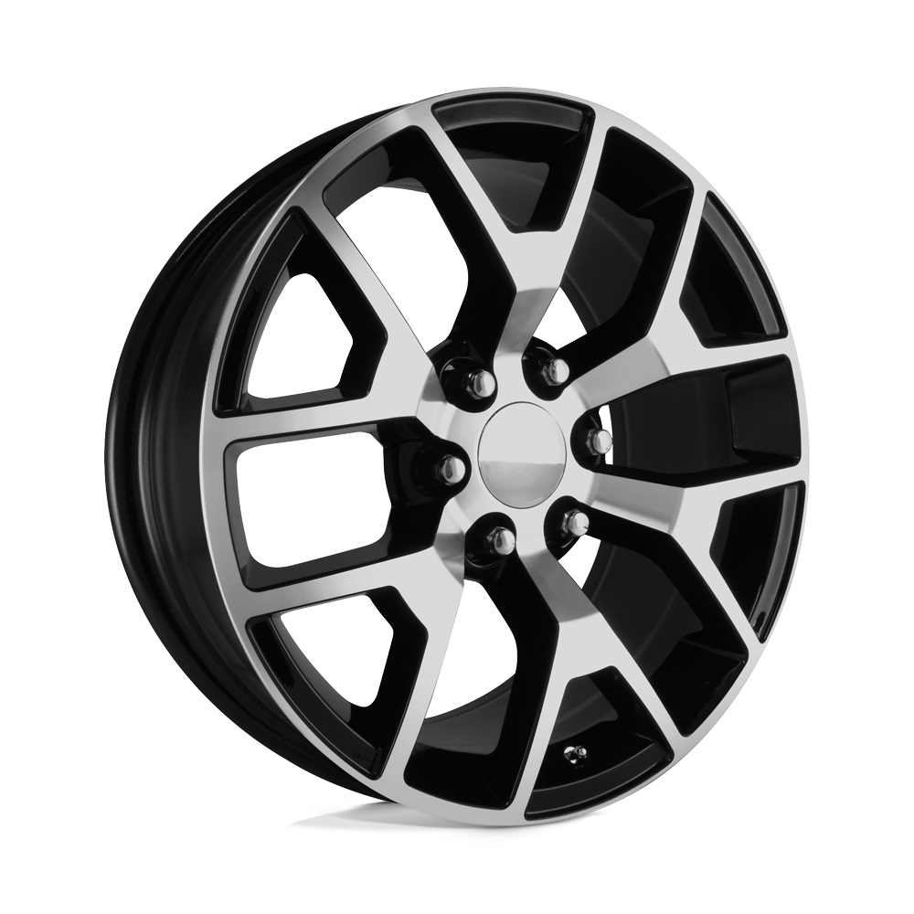 22x9 Performance Replicas 150B Gloss Black/Machined Face Wheel 6x5.5 (27mm)