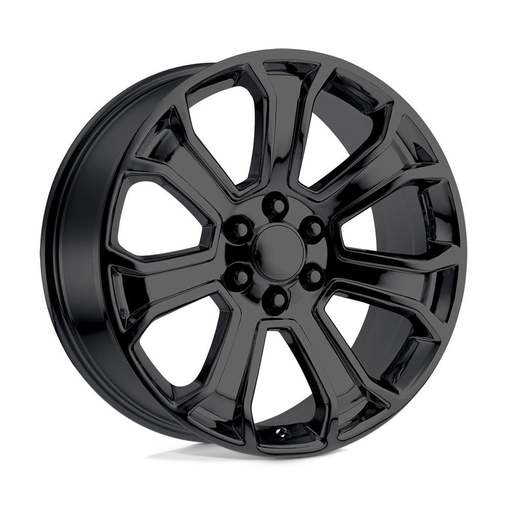 20x9 Performance Replicas PR166 Gloss Black Wheel 6x5.5 (24mm)