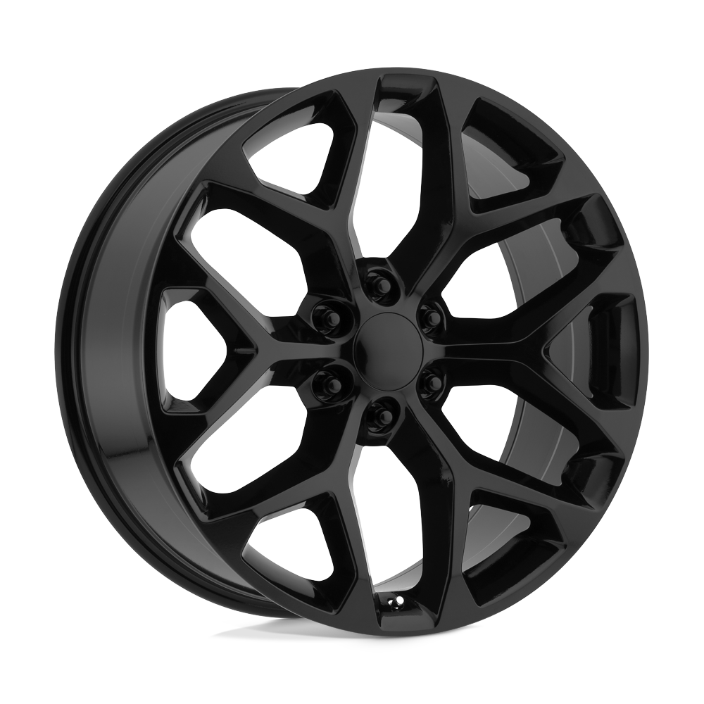 24x10 Performance Replicas 176MB Gloss Black Machined Wheel 6x5.5 (24mm)