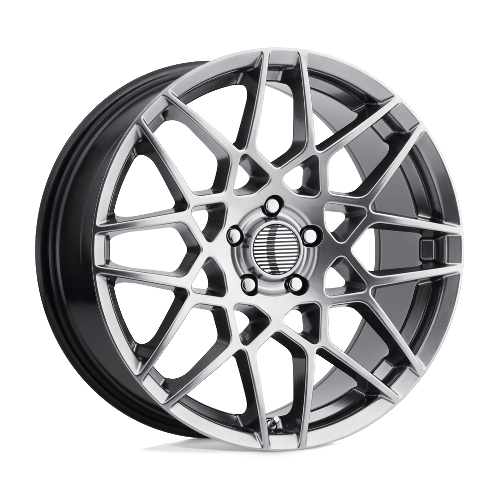 20x10 Performance Replicas 178H Hyper Silver Dark Wheel 5x4.5 (48mm)
