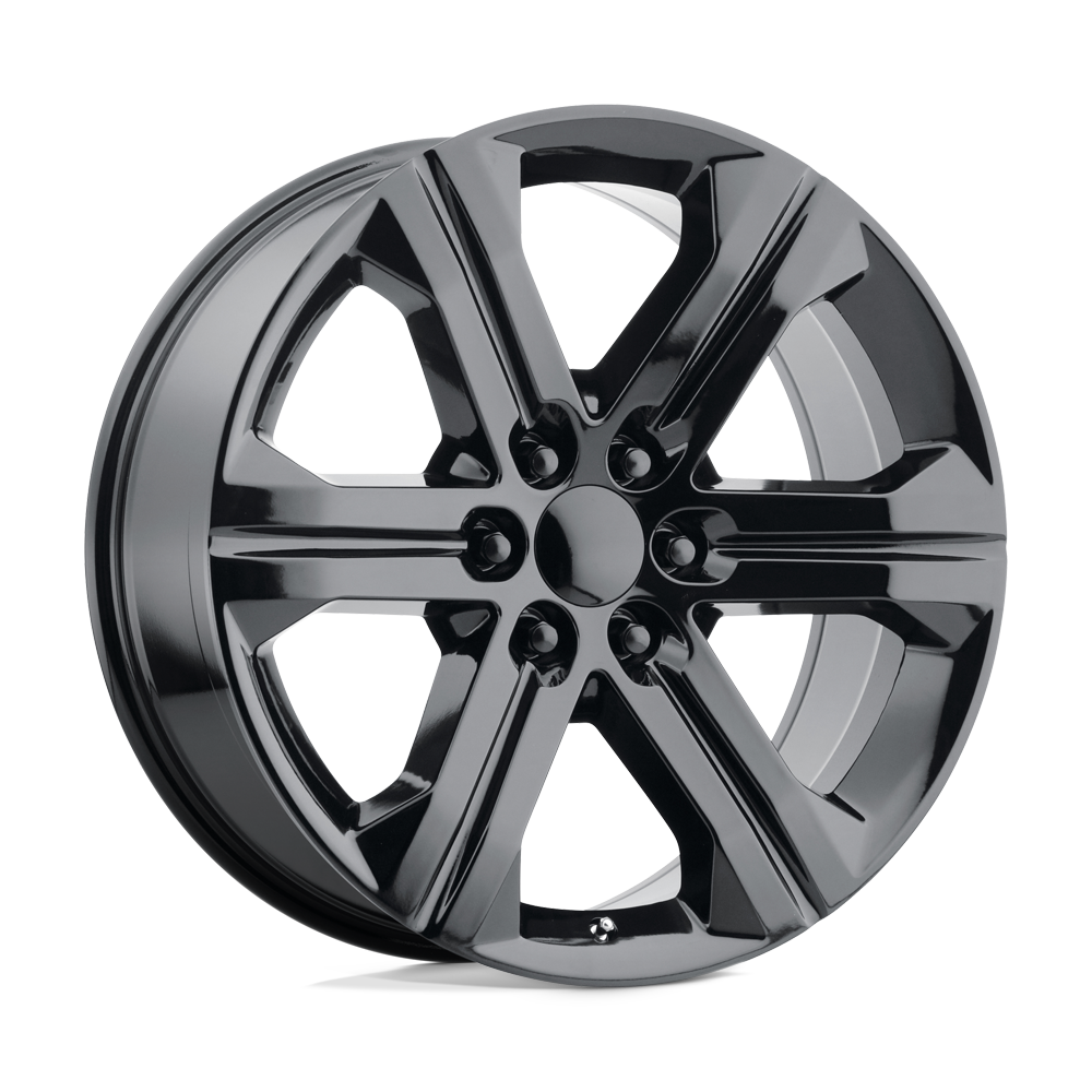 22x9 Performance Replicas PR191 Gloss Black Wheel 6x5.5 (24mm)