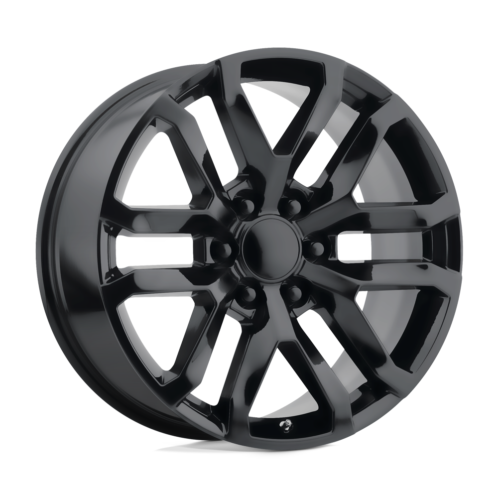 22x9 Performance Replicas PR196 Satin Black Wheel 6x5.5 (24mm)