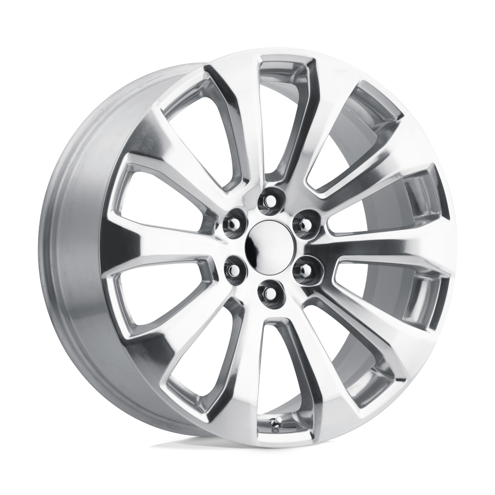 22x9 Performance Replicas PR204 Polished With Clear Coat Wheel 6x5.5 (28mm)