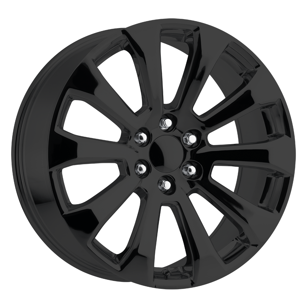 22x9 Performance Replicas PR204 Gloss Black Wheel 6x5.5 (28mm)