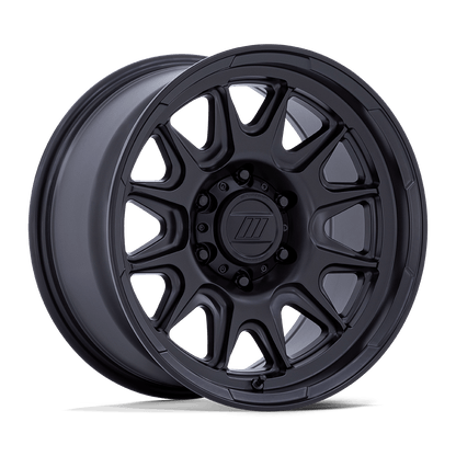 17x8.5 Pro Comp PA200 Pulse Matte Black Wheel 6x5.5 (0mm)