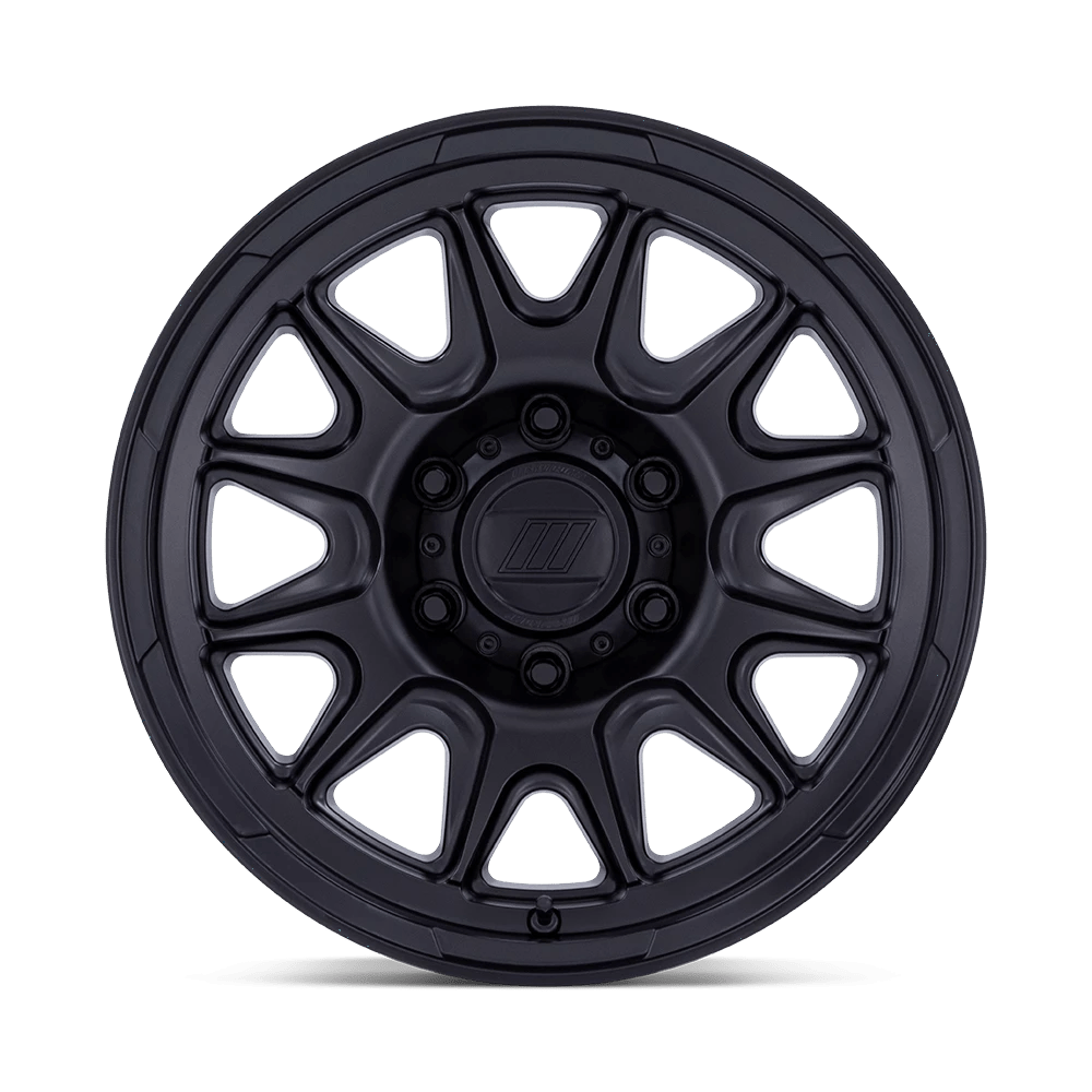 17x8.5 Pro Comp PA200 Pulse Matte Black Wheel 6x5.5 (0mm)