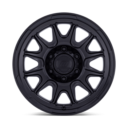 17x8.5 Pro Comp PA200 Pulse Matte Black Wheel 6x5.5 (0mm)