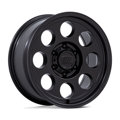 17x8 Pro Comp PA201 Heritage Matte Black Wheel 5x4.5 (0mm)