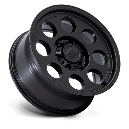 18x8.5 Pro Comp PA201 Heritage Matte Black Wheel 8x180 (6mm)