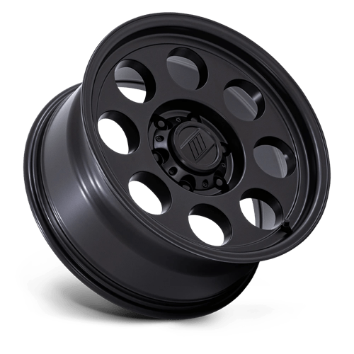 17x8 Pro Comp PA201 Heritage Matte Black Wheel 5x4.5 (0mm)