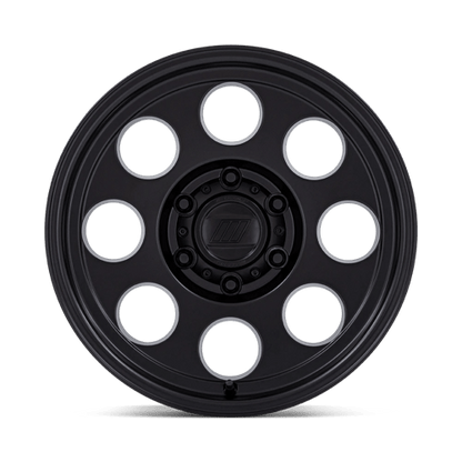 17x8 Pro Comp PA201 Heritage Matte Black Wheel 5x4.5 (0mm)