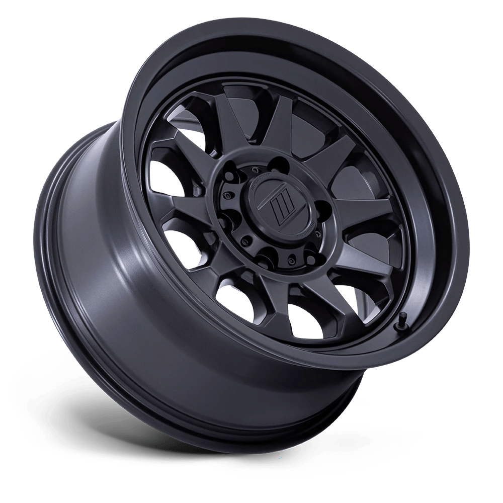 17x8 Pro Comp PA203 Beacon Matte Black Wheel 5x4.5 (20mm)