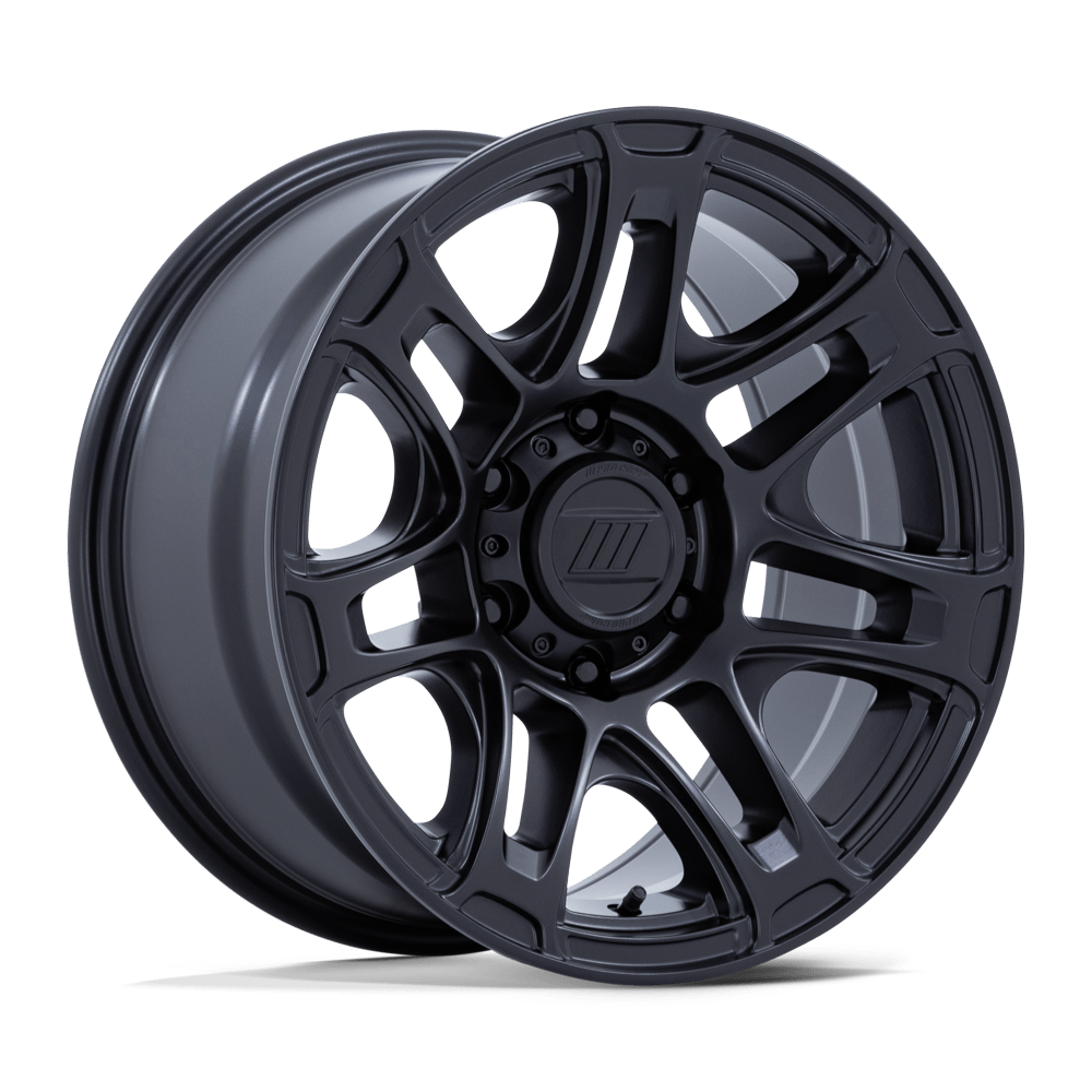 17x8 Pro Comp PA204 Roughneck Matte Black Wheel 5x4.5 (20mm)