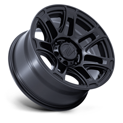 17x8 Pro Comp PA204 Roughneck Matte Black Wheel 5x4.5 (20mm)