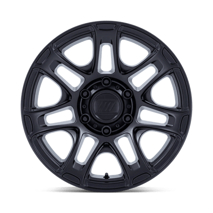 17x8 Pro Comp PA204 Roughneck Matte Black Wheel 6x120 (35mm)
