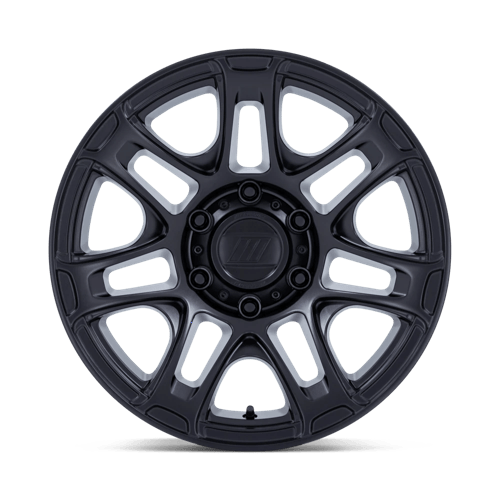 17x8.5 Pro Comp PA204 Roughneck Matte Black Wheel 6x4.5 (0mm)