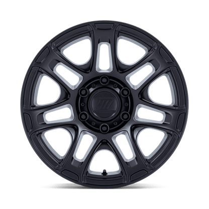 17x8 Pro Comp PA204 Roughneck Matte Black Wheel 6x120 (20mm)