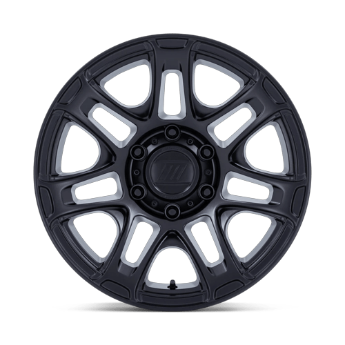 17x8 Pro Comp PA204 Roughneck Matte Black Wheel 6x4.5 (20mm)