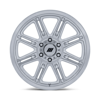 20x9 Pro Comp PA206 Snare Glossy Silver W/ Machined Face Wheel 6x5.5 (0mm)