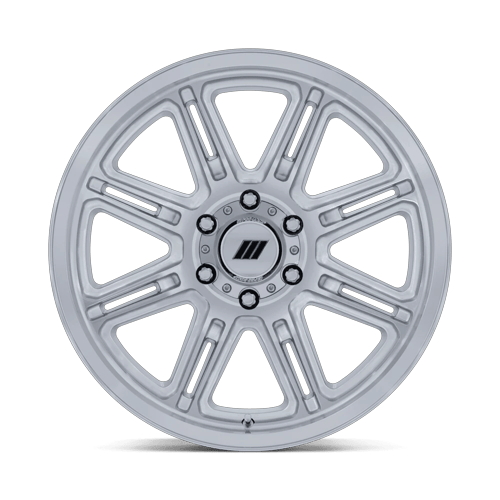 17x8 Pro Comp PA206 Snare Glossy Silver W/ Machined Face Wheel 6x5.5 (0mm)