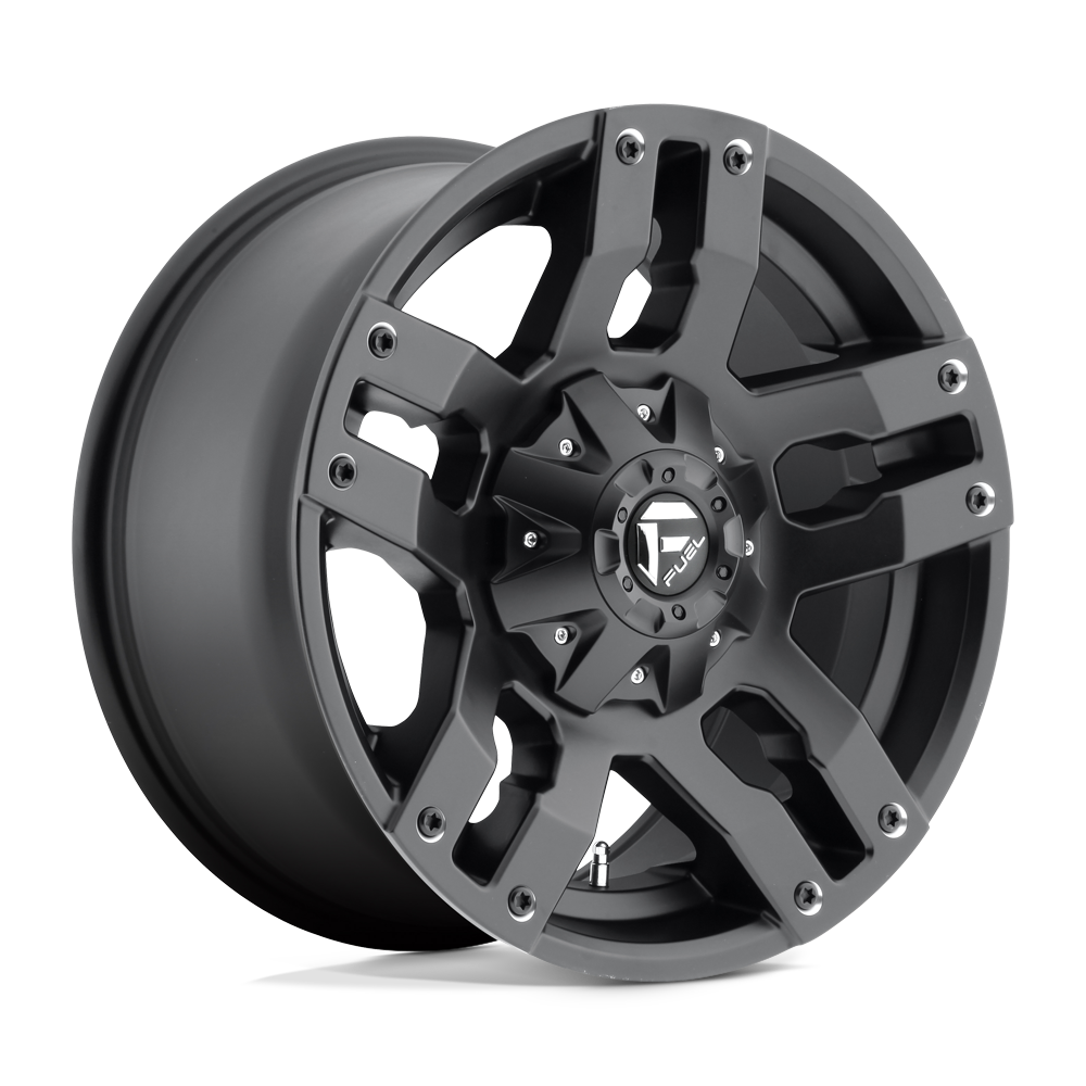 20x9 Fuel D515 Pump Matte Black Wheel 6x135/6x5.5 (1mm)