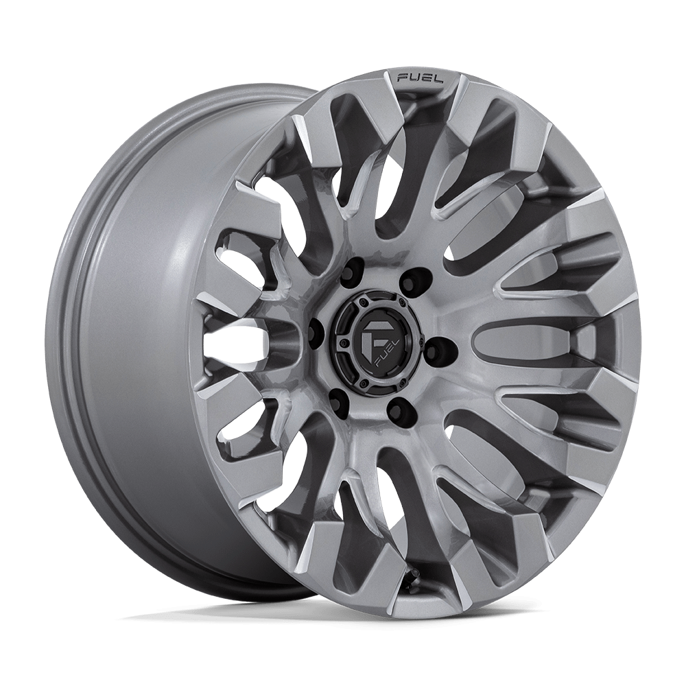 18x9 Fuel D830 Quake Platinum Wheel 6x135 (1mm)
