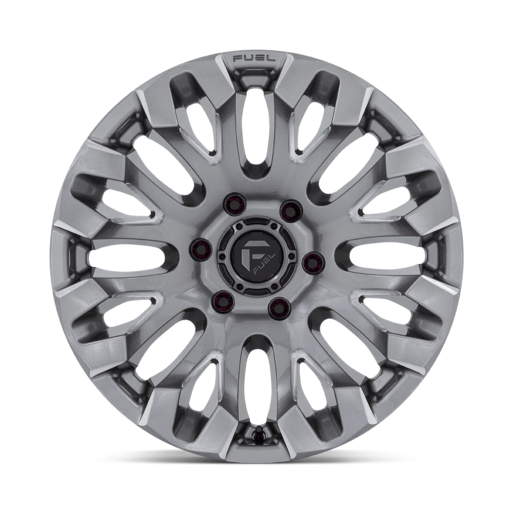 18x9 Fuel D830 Quake Platinum Wheel 6x135 (1mm)