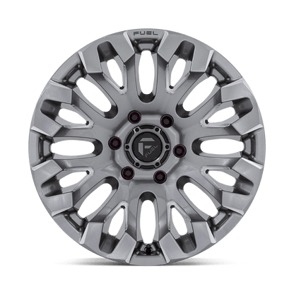 18x9 Fuel D830 Quake Platinum Wheel 6x135 (1mm)