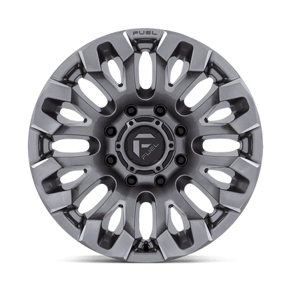 18x9 Fuel D830 Quake Platinum Wheel 8x170 (1mm)