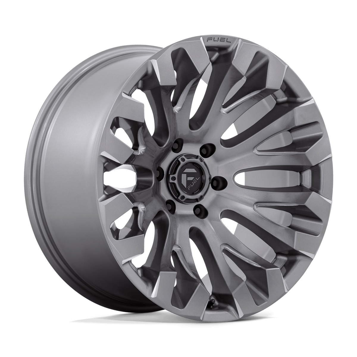 18x9 Fuel D830 Quake Platinum Wheel 5x150 (1mm)