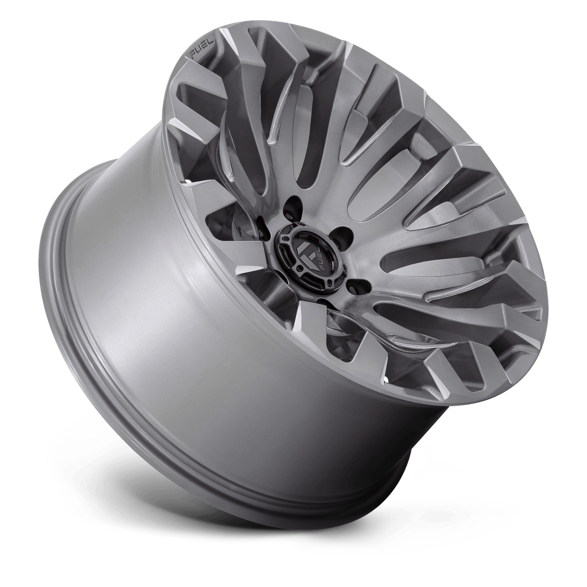 18x9 Fuel D830 Quake Platinum Wheel 5x150 (1mm)