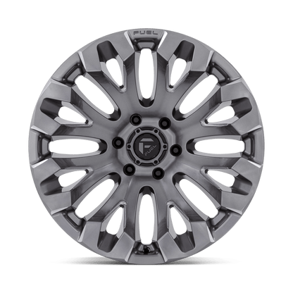 18x9 Fuel D830 Quake Platinum Wheel 5x5.5 (1mm)
