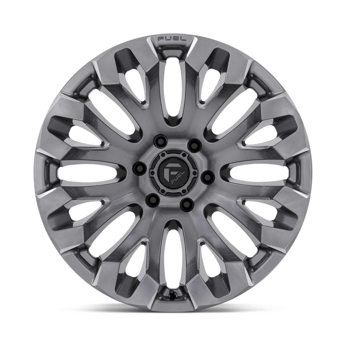 18x9 Fuel D830 Quake Platinum Wheel 5x4.5 (1mm)