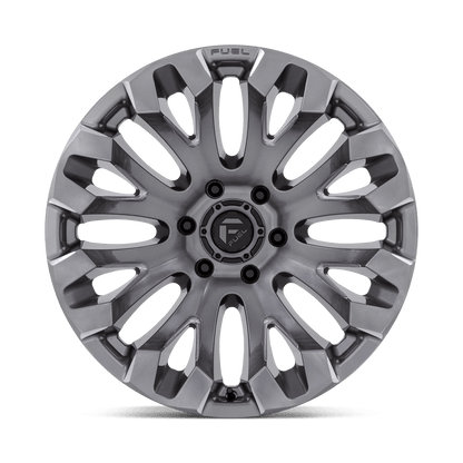18x9 Fuel D830 Quake Platinum Wheel 5x4.5 (1mm)