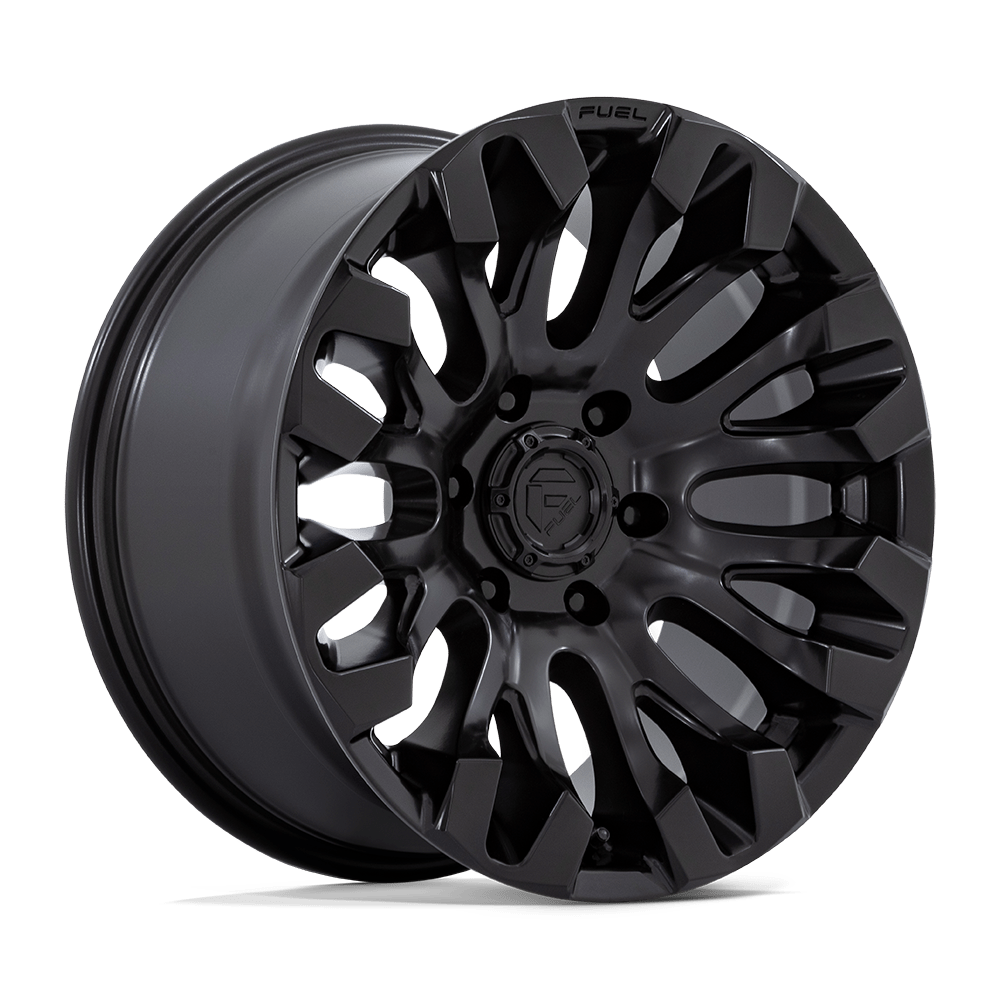 18x9 Fuel D831 Quake Blackout Wheel 6x5.5 (1mm)