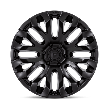 18x9 Fuel D831 Quake Blackout Wheel 5x150 (1mm)